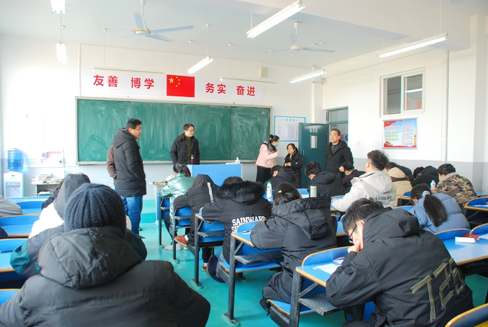 宿州学院工程技术学院期末考试有序进行